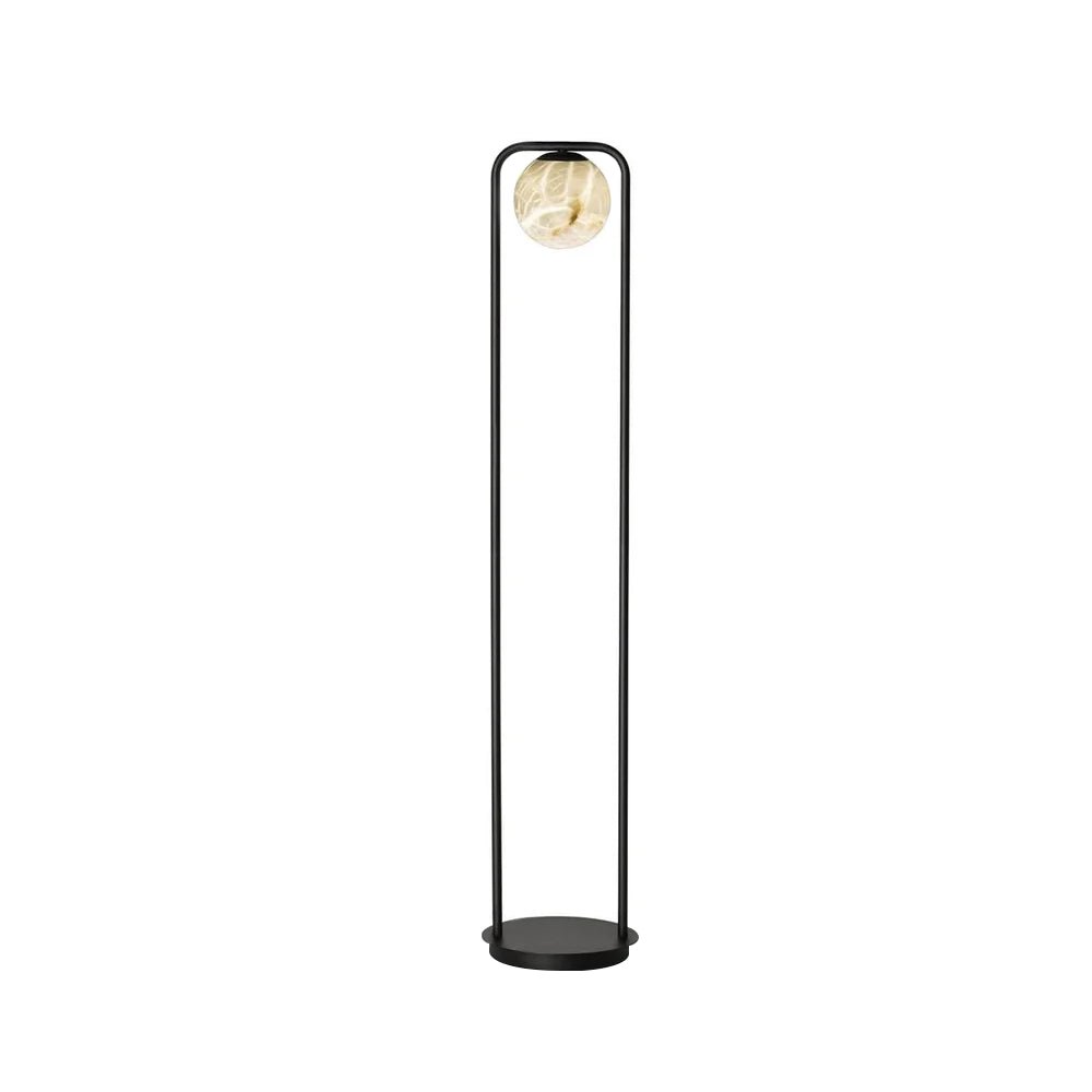 Callista Minimalist Alabaster Floor Lamp