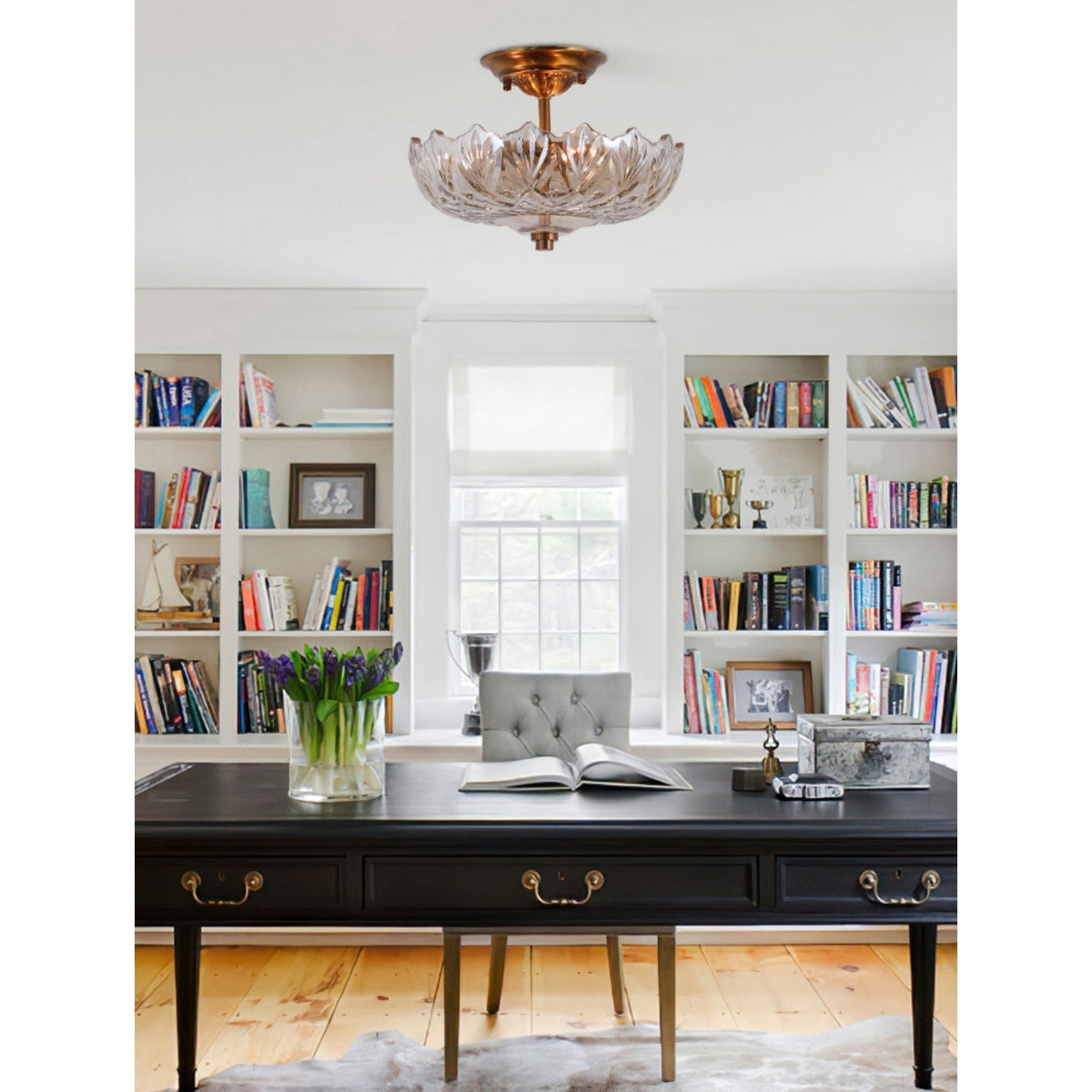 Qvistuvyi Postmodern Luxury Glass Ceiling Lamp