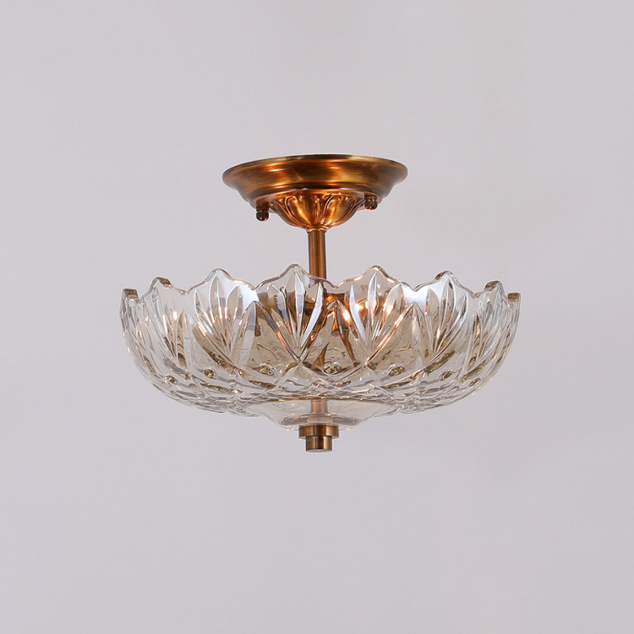 Qvistuvyi Postmodern Luxury Glass Ceiling Lamp