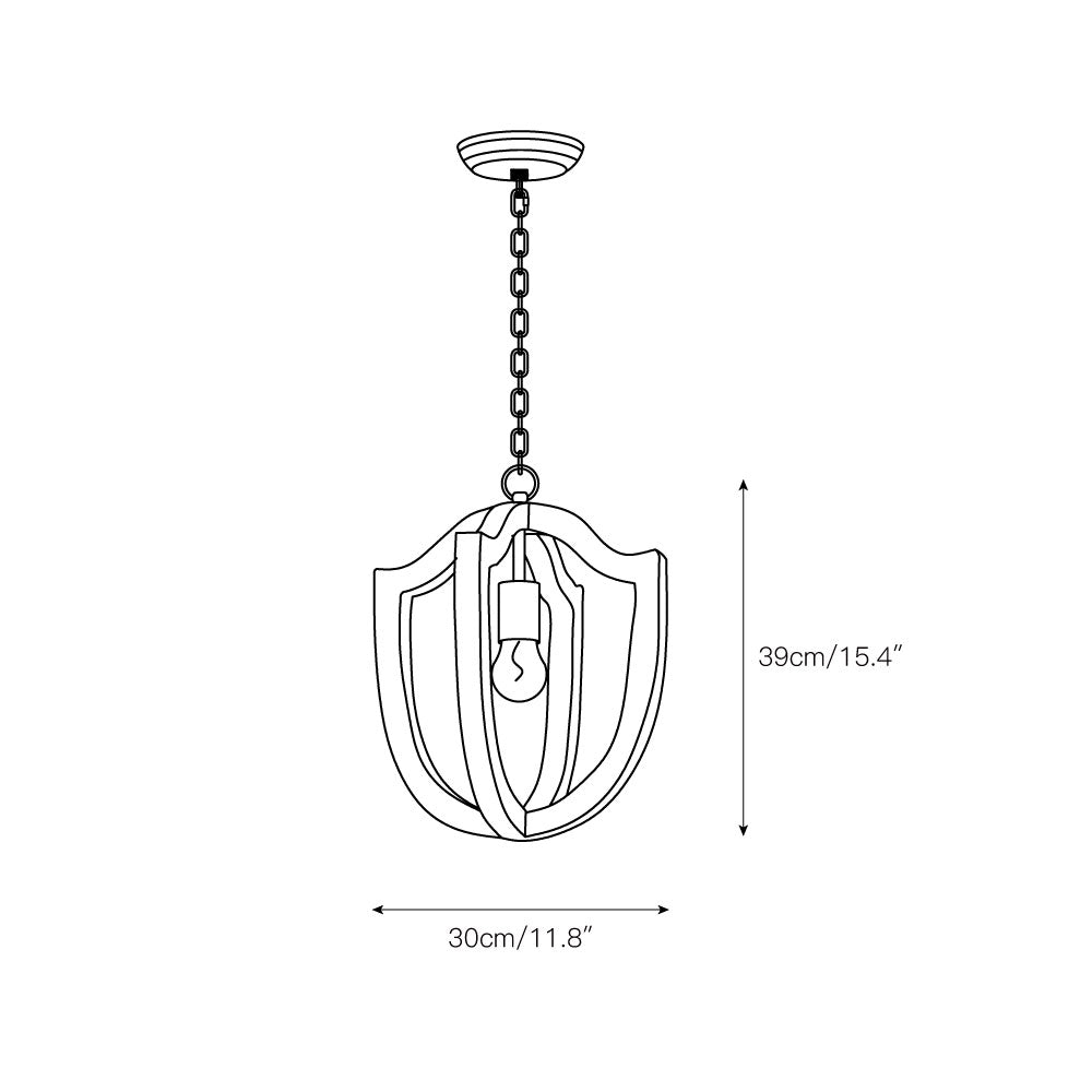 Tinduvyi Individual Creativity Metal Pendant Lamp