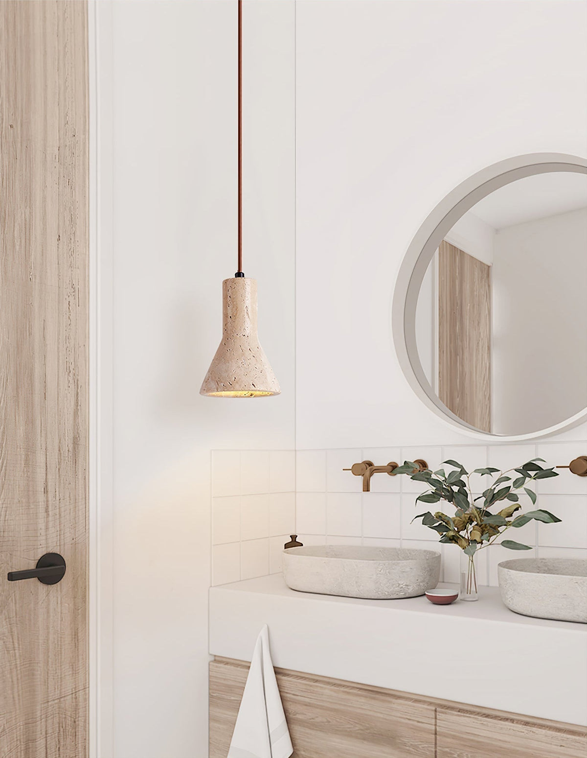 Felro Stone Pendant Lamp