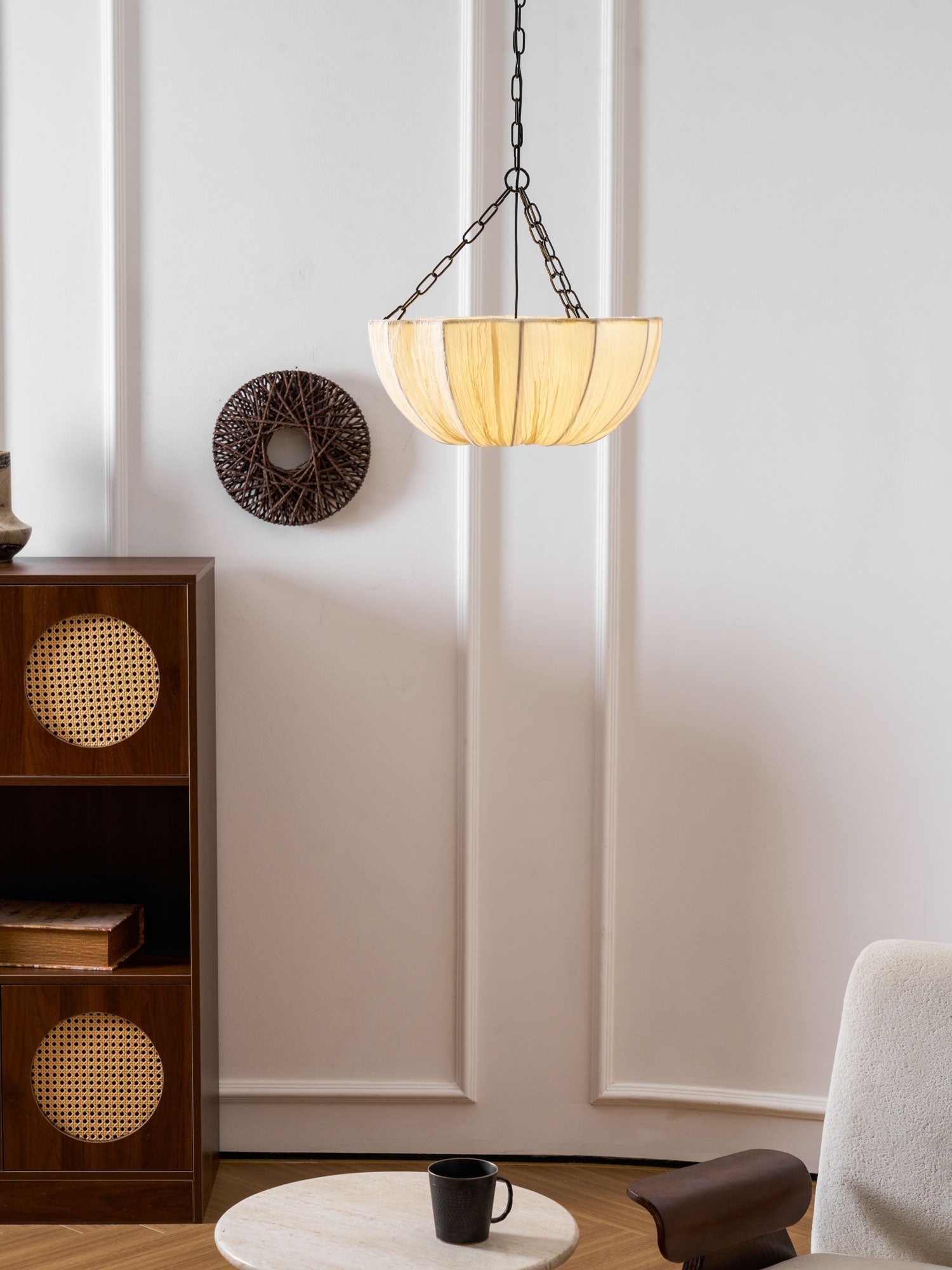 Willowmere Fabric Pendant Light