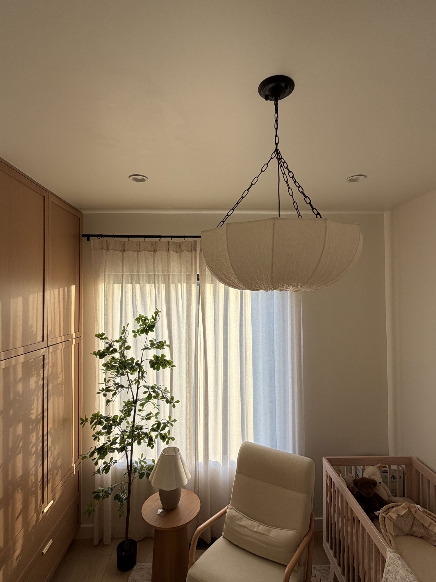 Willowmere Fabric Pendant Light
