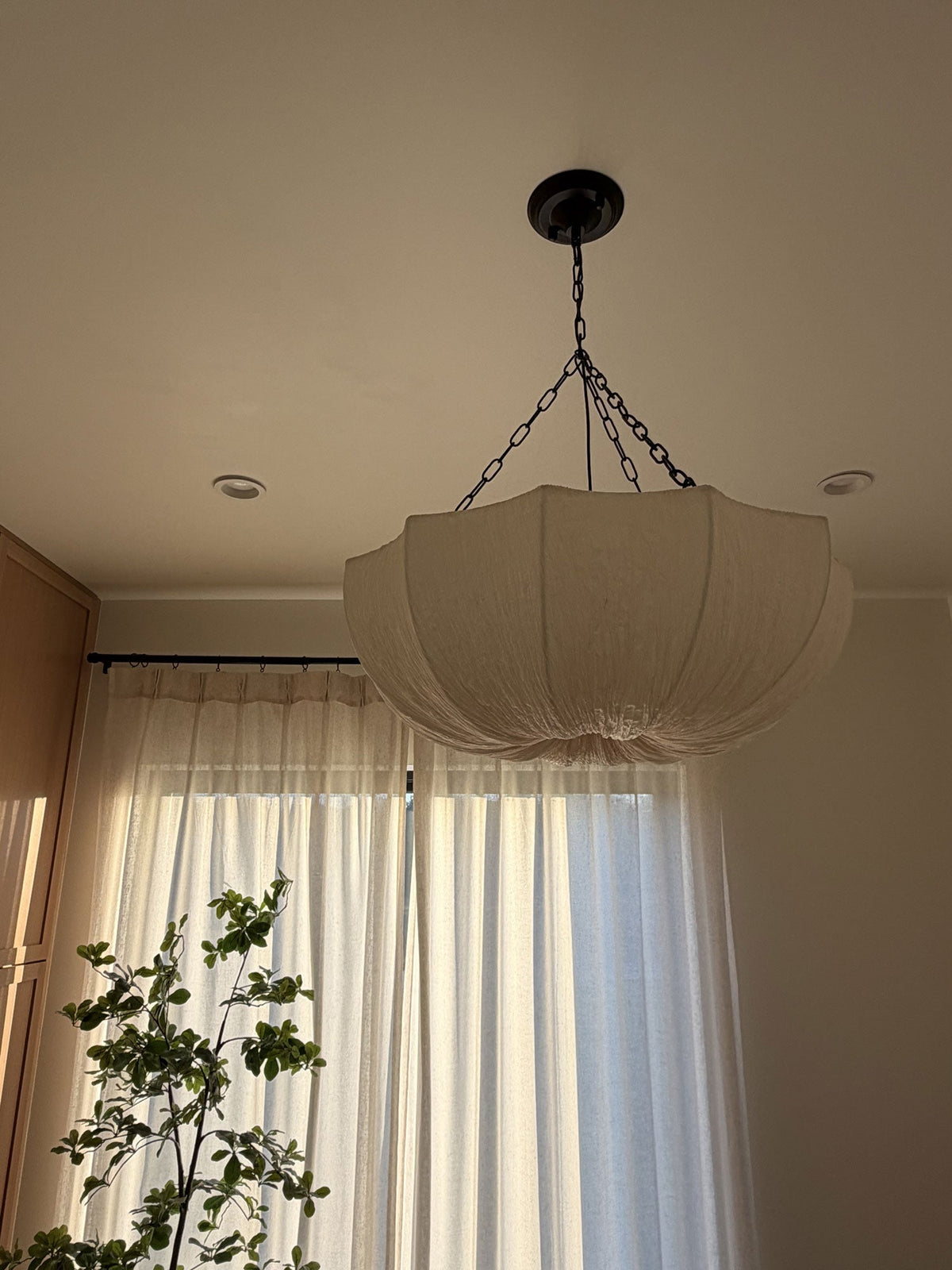 Willowmere Fabric Pendant Light