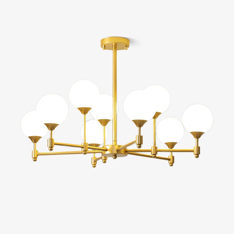 Celireon Elegant Glass Chandelier