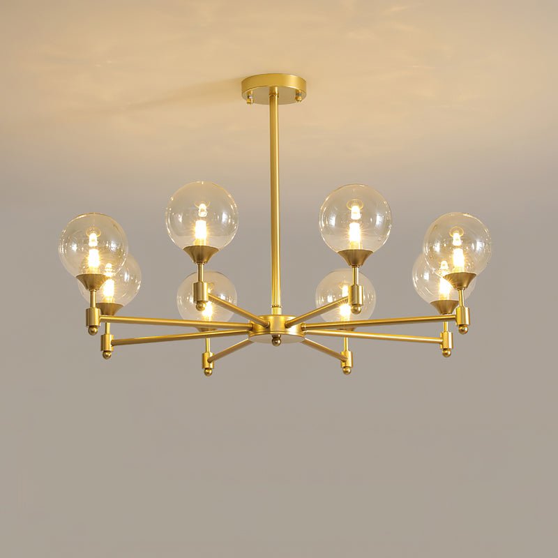 Celireon Elegant Glass Chandelier