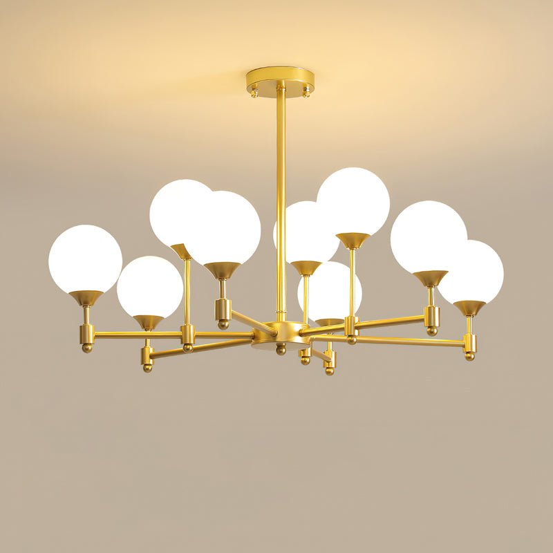 Celireon Elegant Glass Chandelier