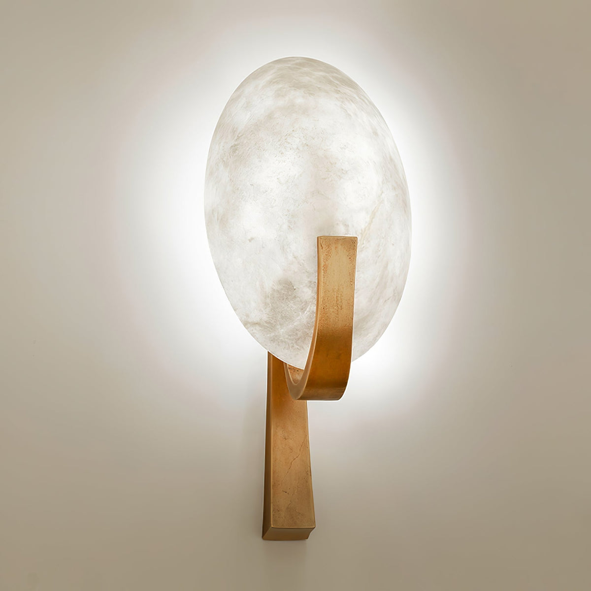 Nivaeria Modern Alabaster Wall Lamp