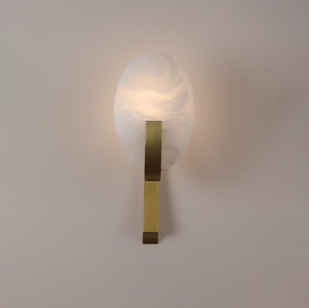 Nivaeria Modern Alabaster Wall Lamp