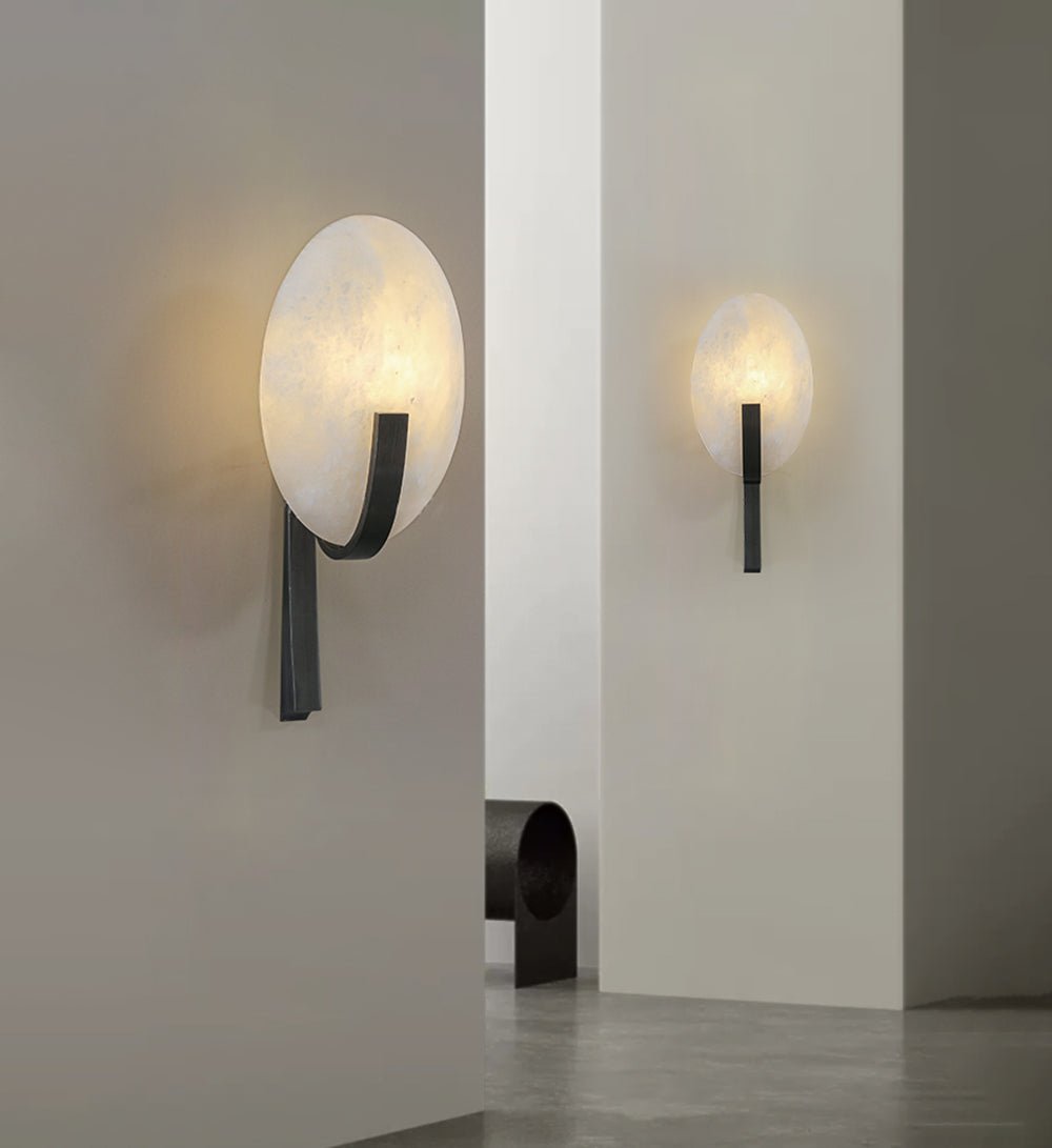 Nivaeria Modern Alabaster Wall Lamp