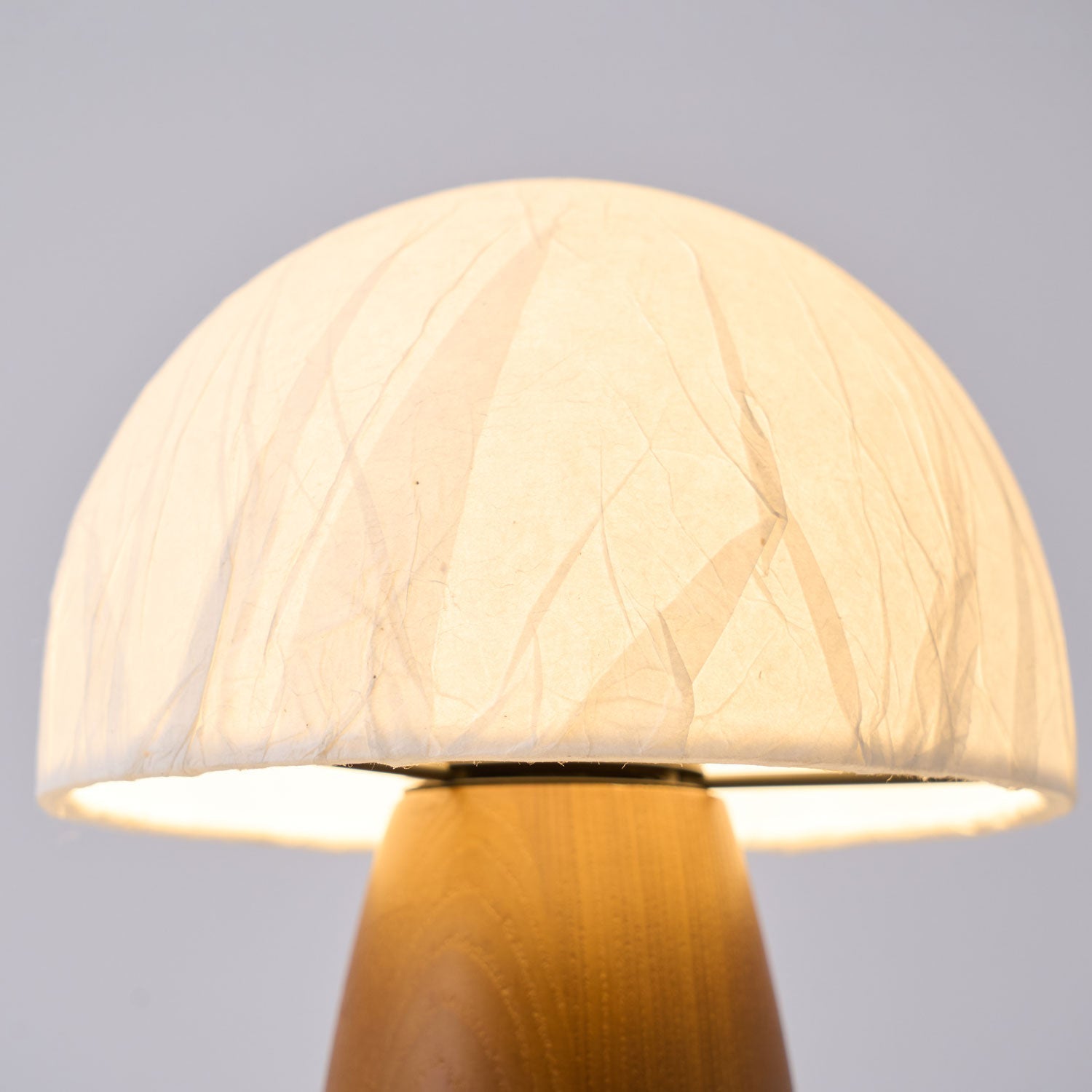 Nimbus Wood & Fabric Table Lamp