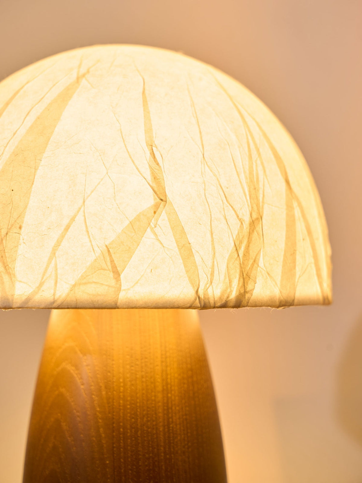 Nimbus Wood & Fabric Table Lamp