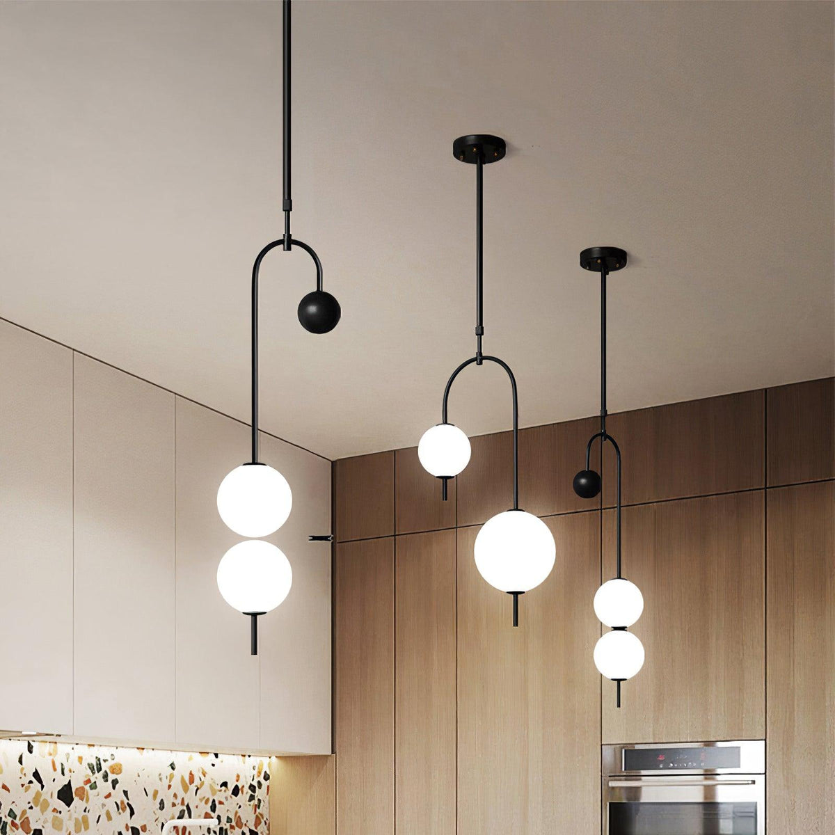 Ellise Plastic Artistic Pendant Light