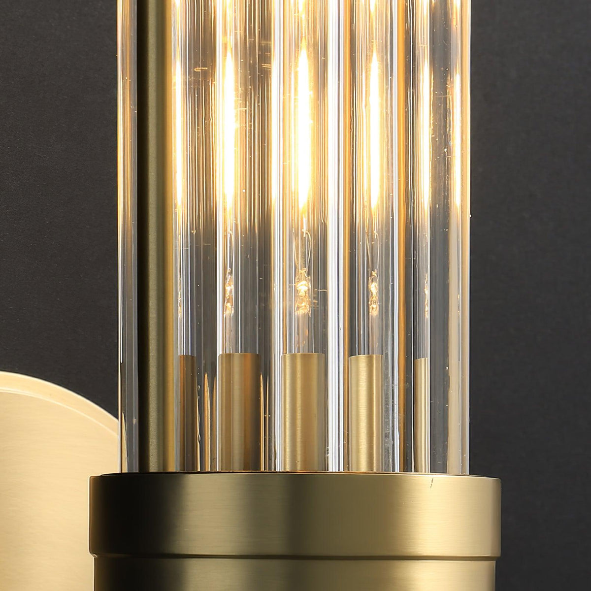 Vevenisra Nordic Art Cylinder Glass Wall Light