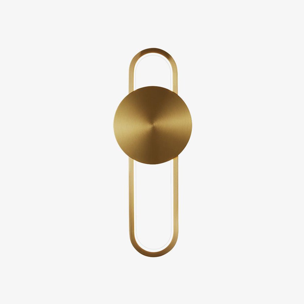 Orieniella Modern Minimalist Brass Wall Lamp