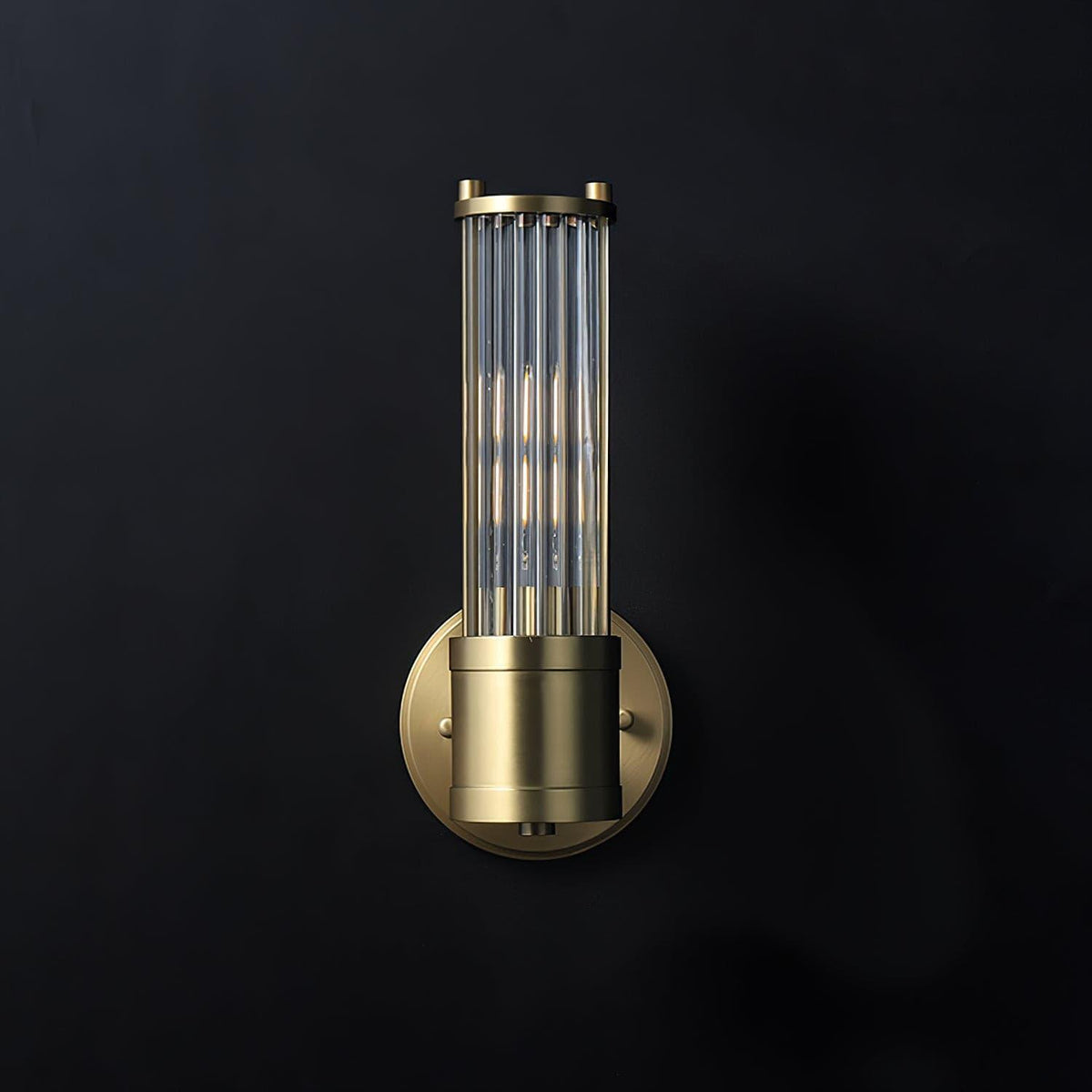 Vevenisra Nordic Art Cylinder Glass Wall Light
