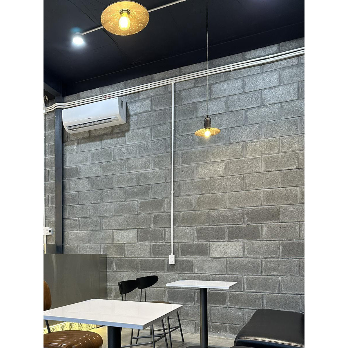 Yrvuvyi Modern Minimalist Industrial Metal Pendant Light