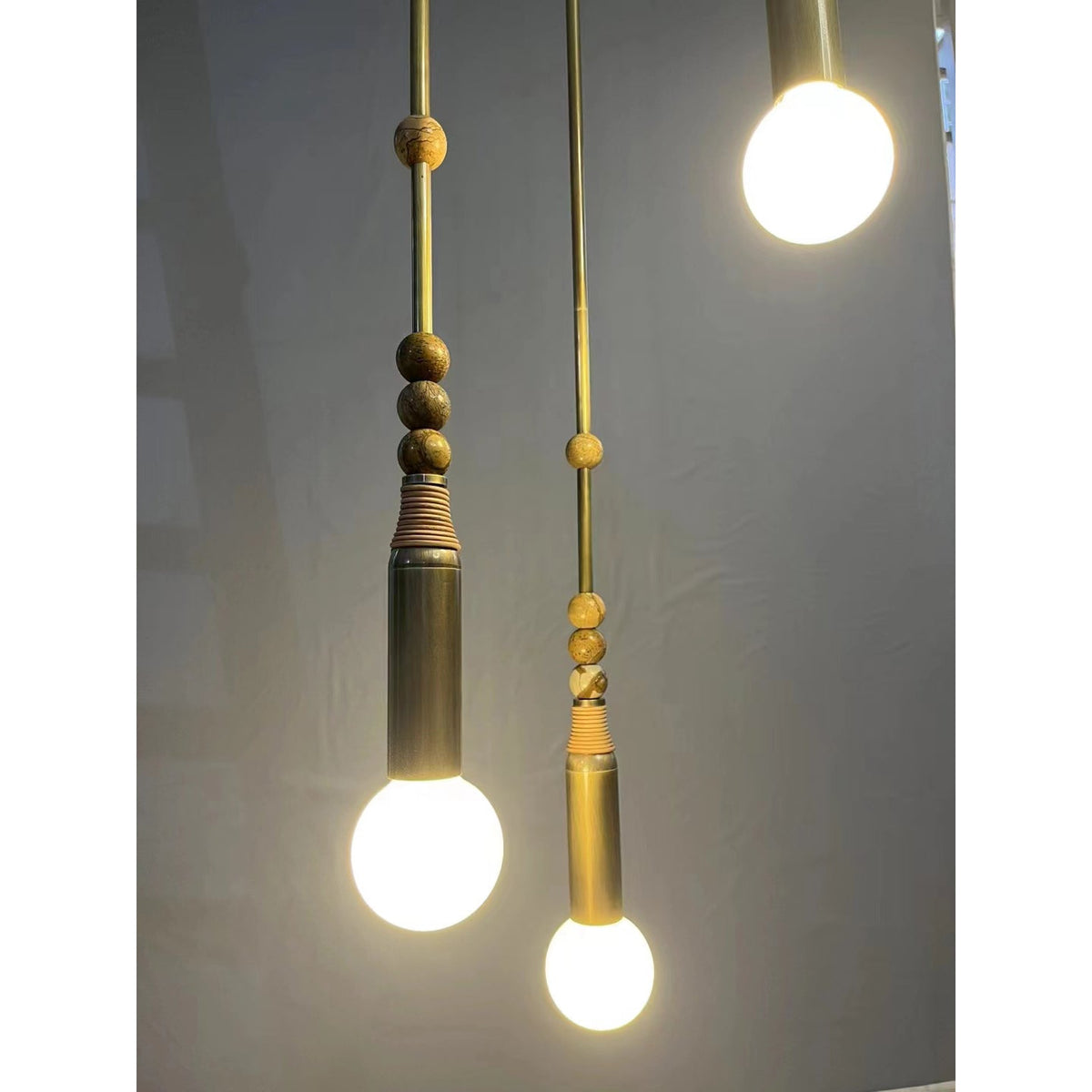 Alvuvyn Modern Minimalist Marble Pendant Light