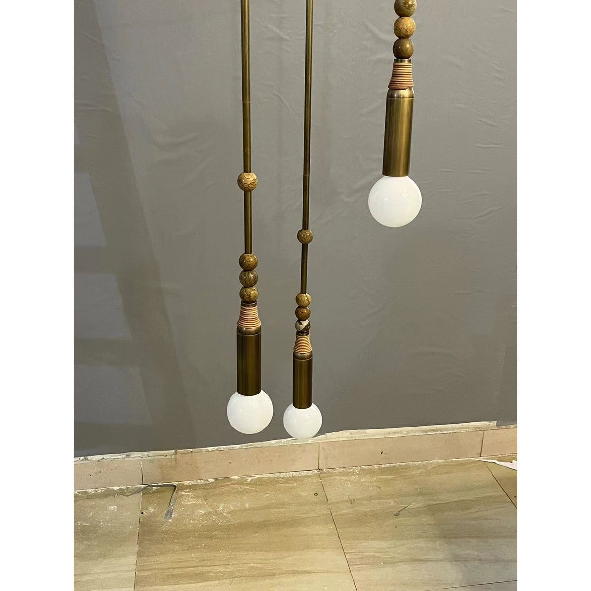 Alvuvyn Modern Minimalist Marble Pendant Light