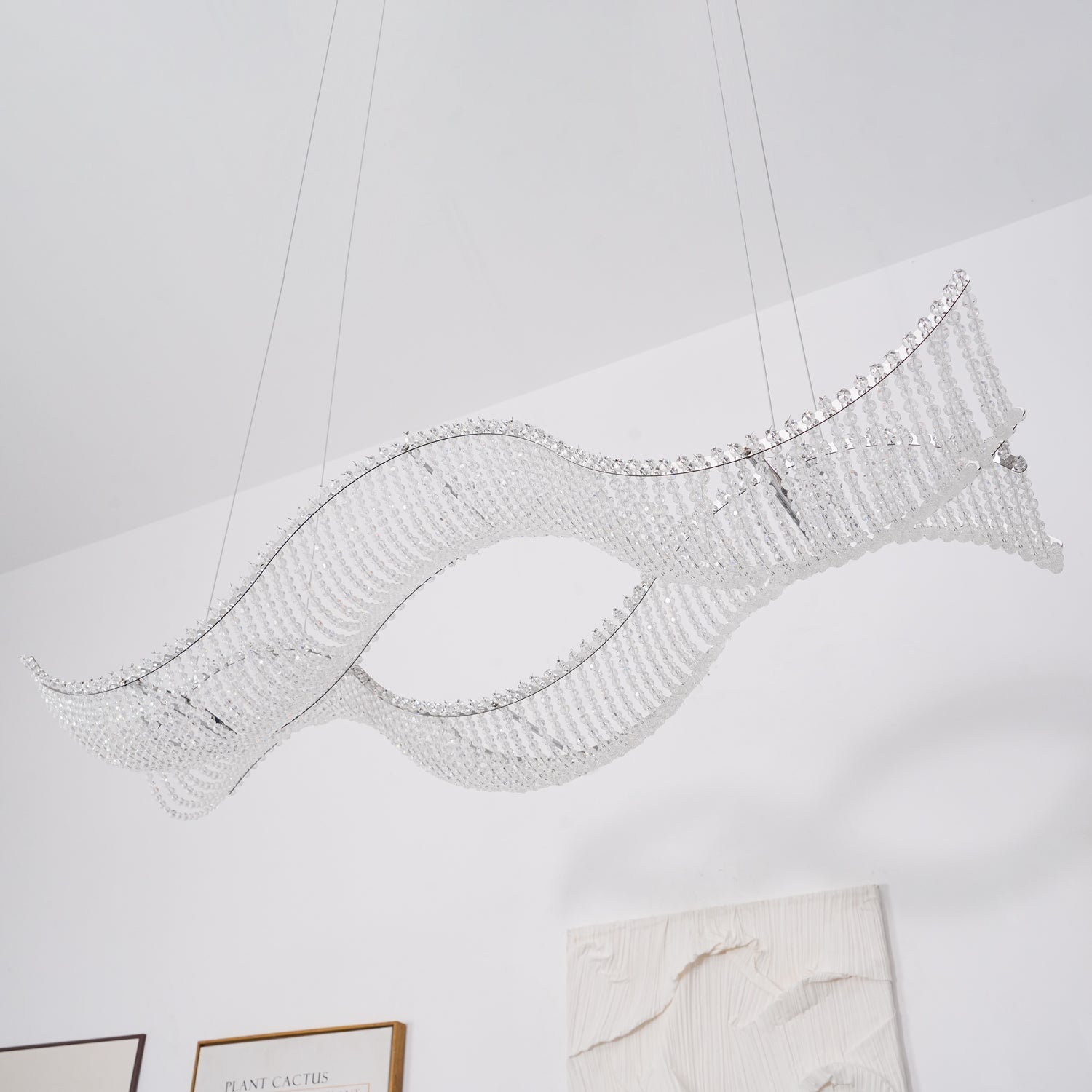 Caelox Postmodern Luxury Crystal Chandelier