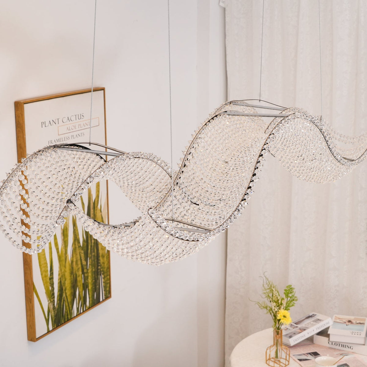 Caelox Postmodern Luxury Crystal Chandelier
