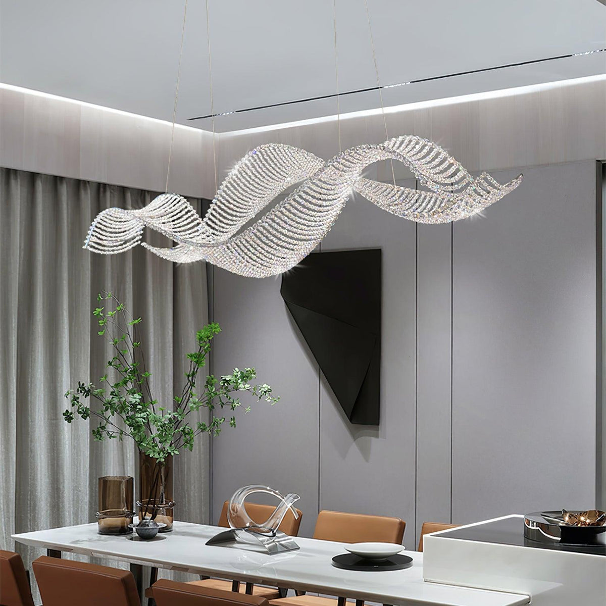 Caelox Postmodern Luxury Crystal Chandelier