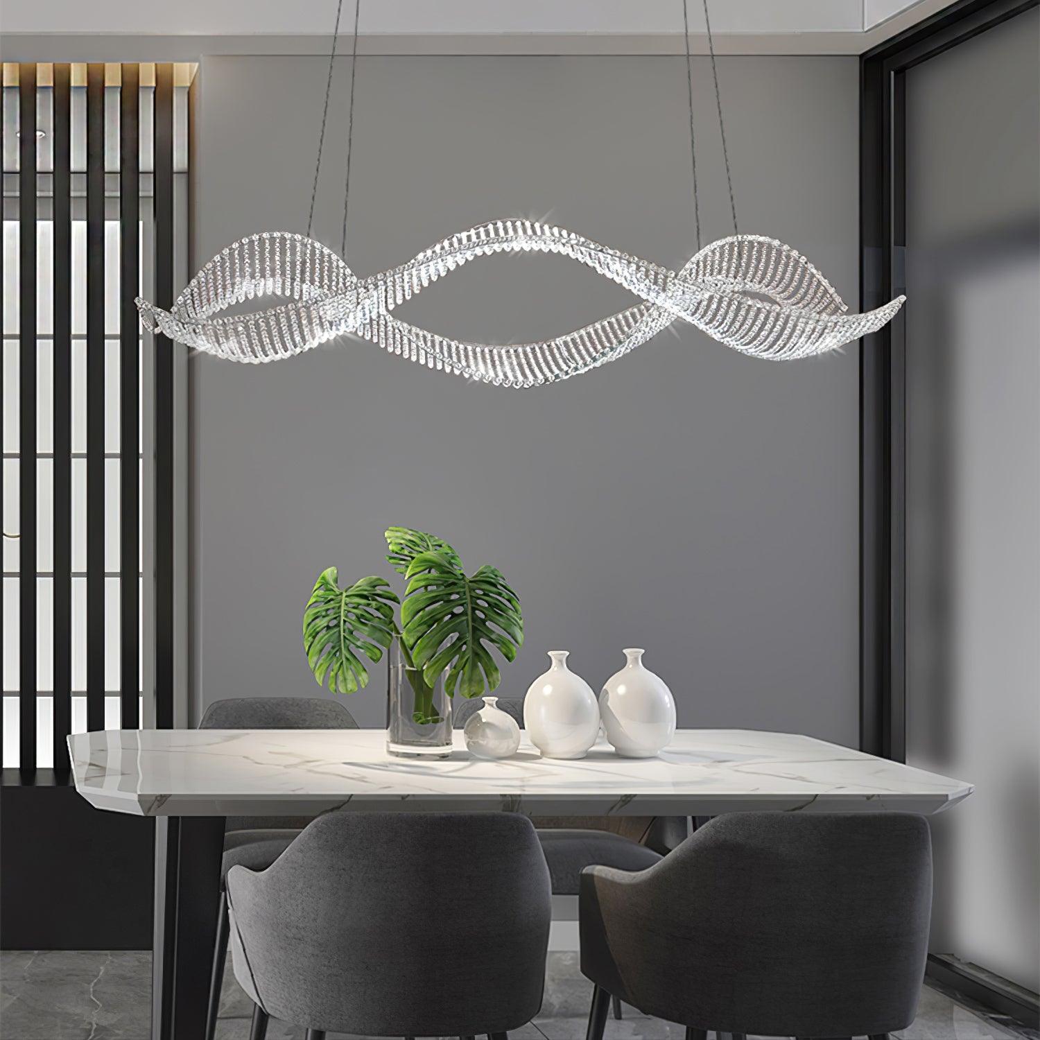 Caelox Postmodern Luxury Crystal Chandelier