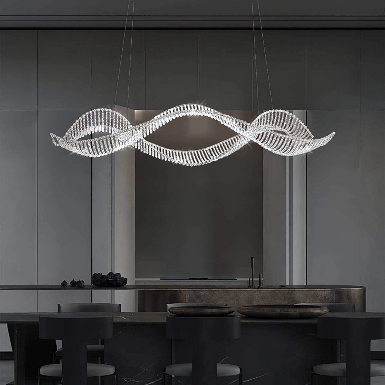Caelox Postmodern Luxury Crystal Chandelier