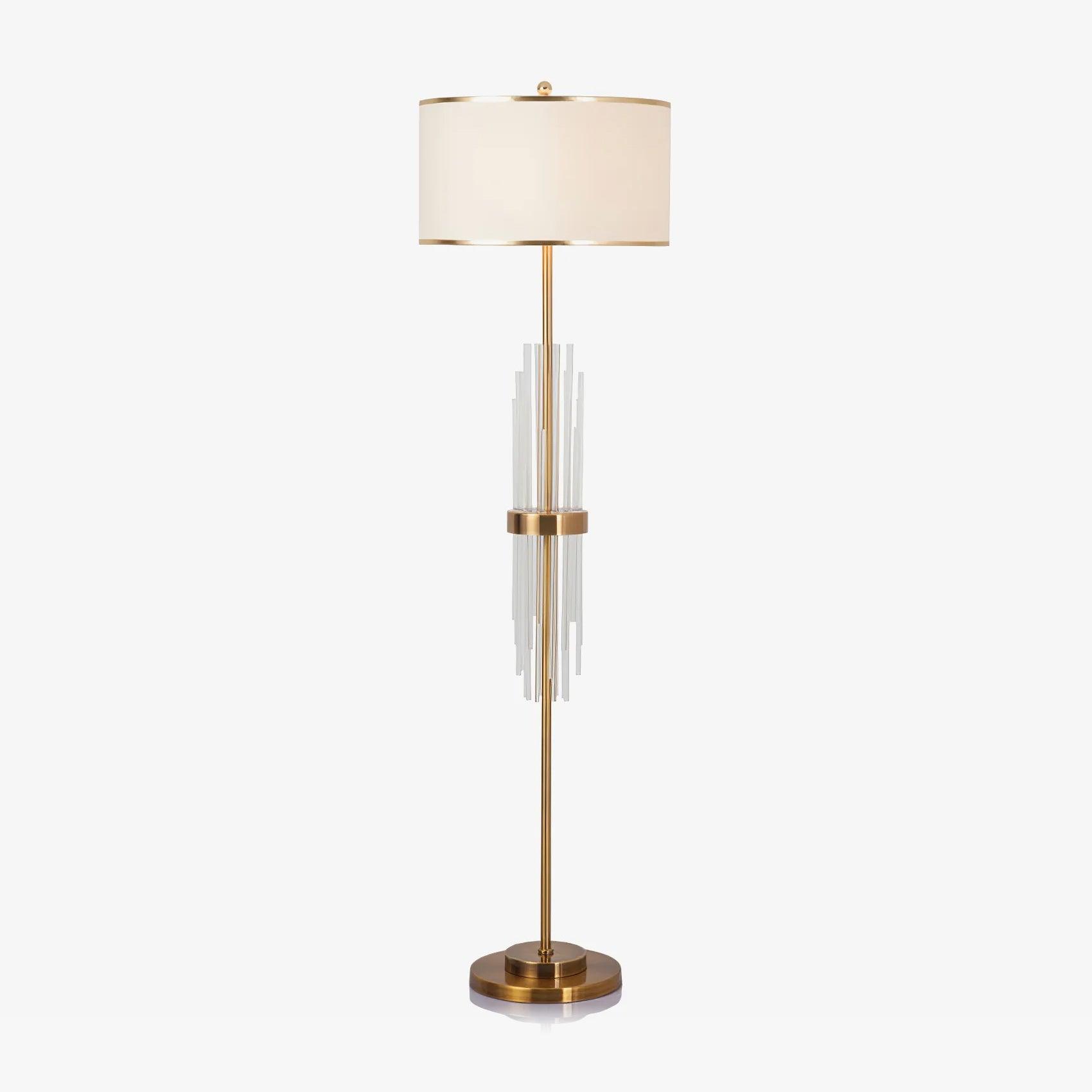 Regalian Fabric Contemporary Floor Lamp