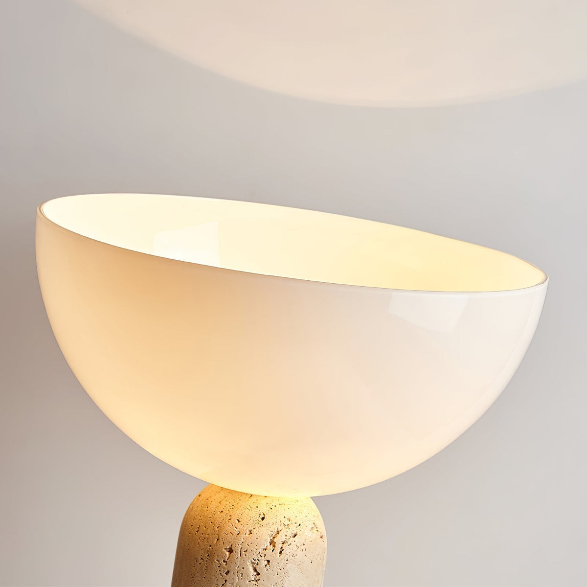 Tion Travertine Table Lamp