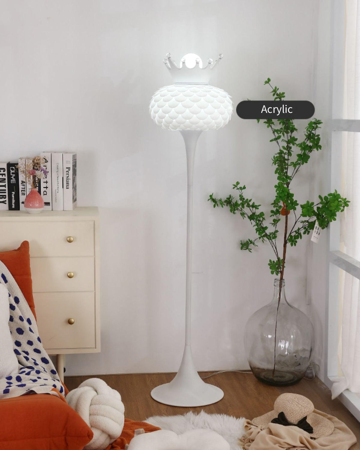 Regal Modern PVC Floor Lamp