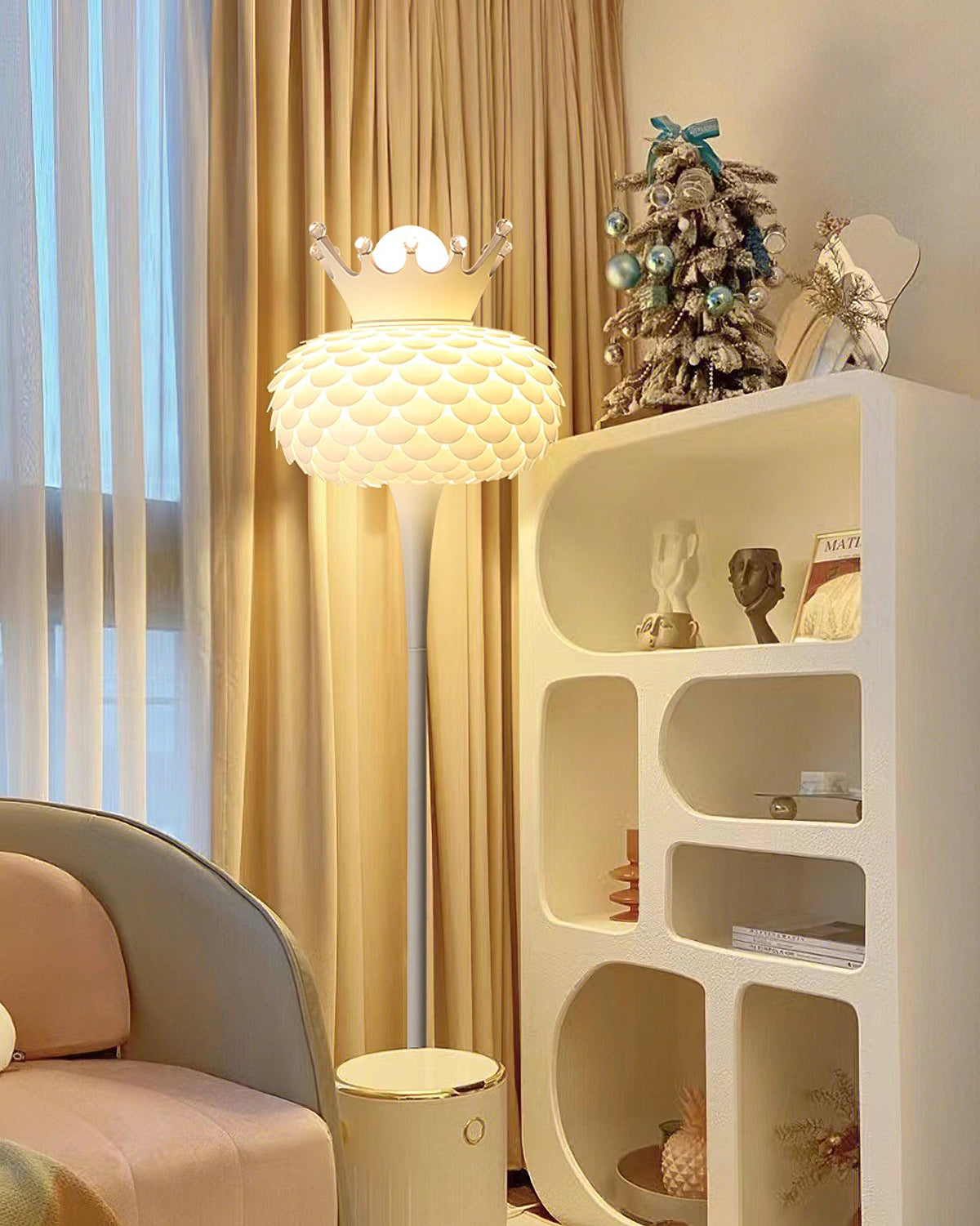 Regal Modern PVC Floor Lamp