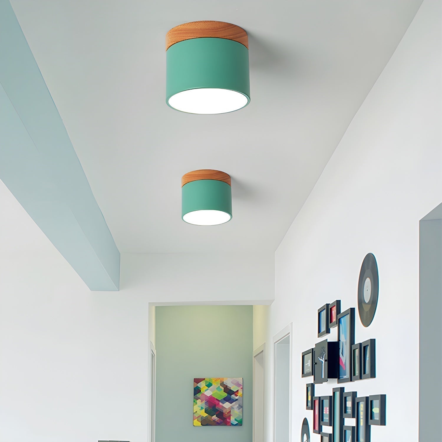 Caveleth Modern Minimalist Wooden Surface Downlight