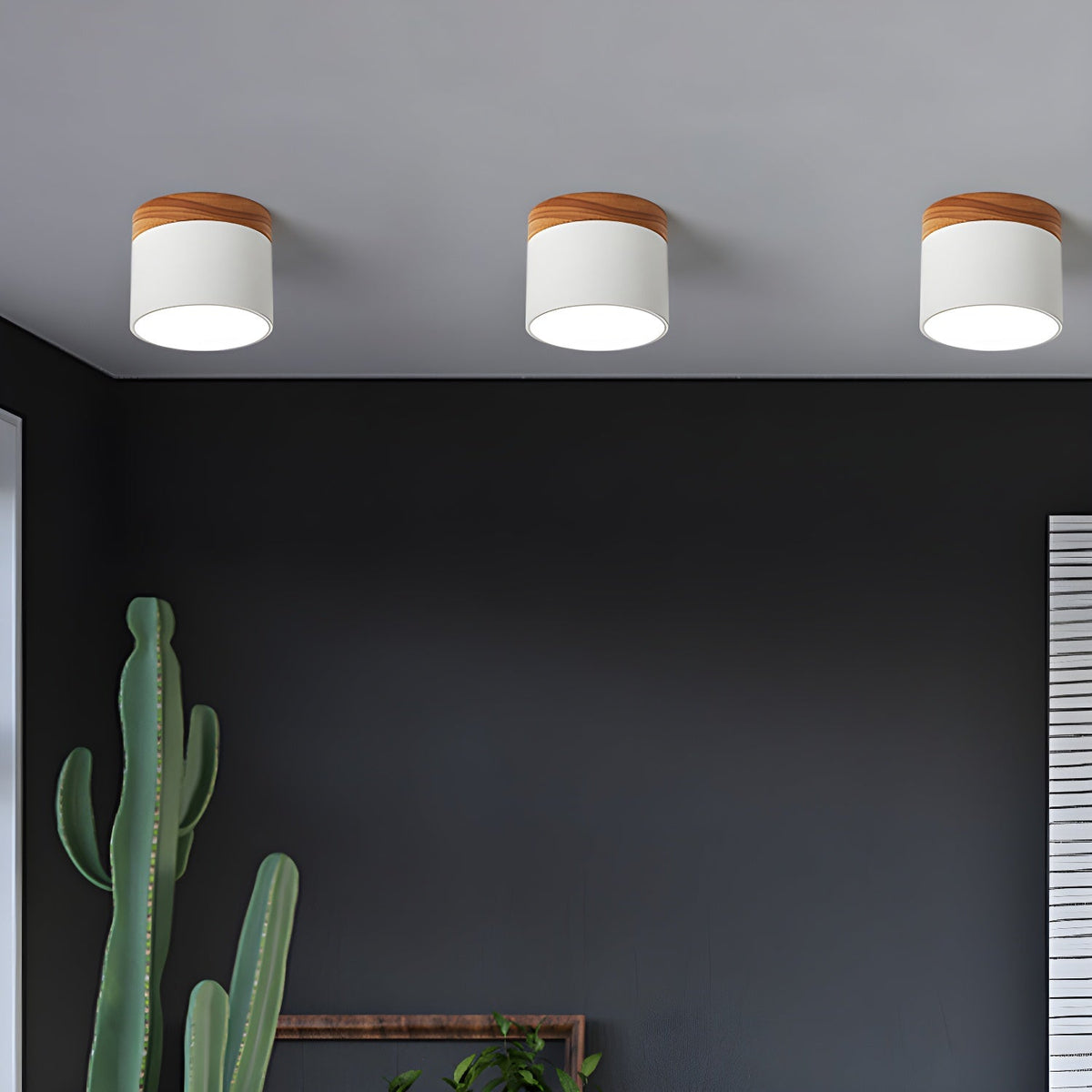 Caveleth Modern Minimalist Wooden Surface Downlight