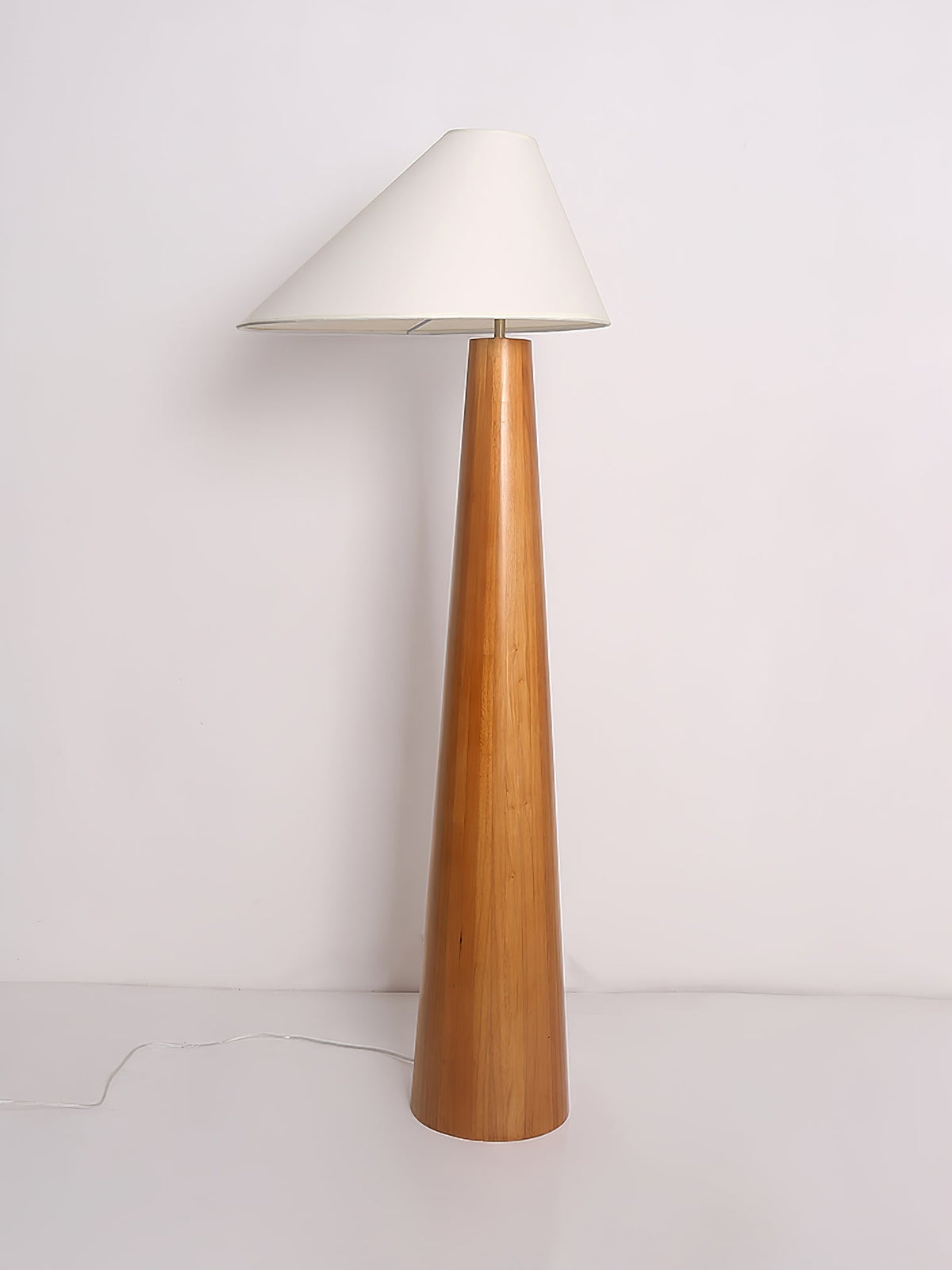 Pinnacle Minimalist Wood Floor Lamp