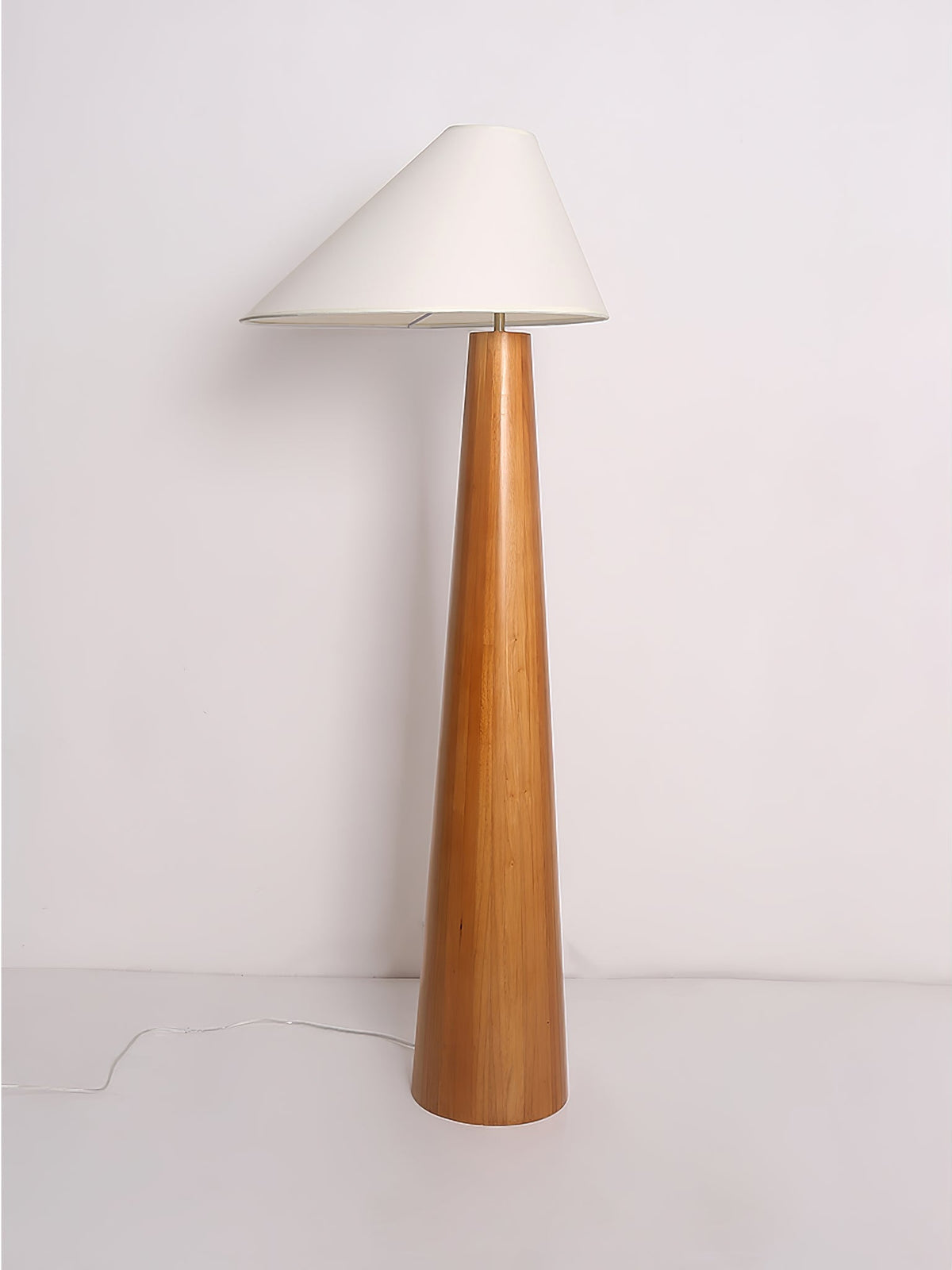 Pinnacle Minimalist Wood Floor Lamp