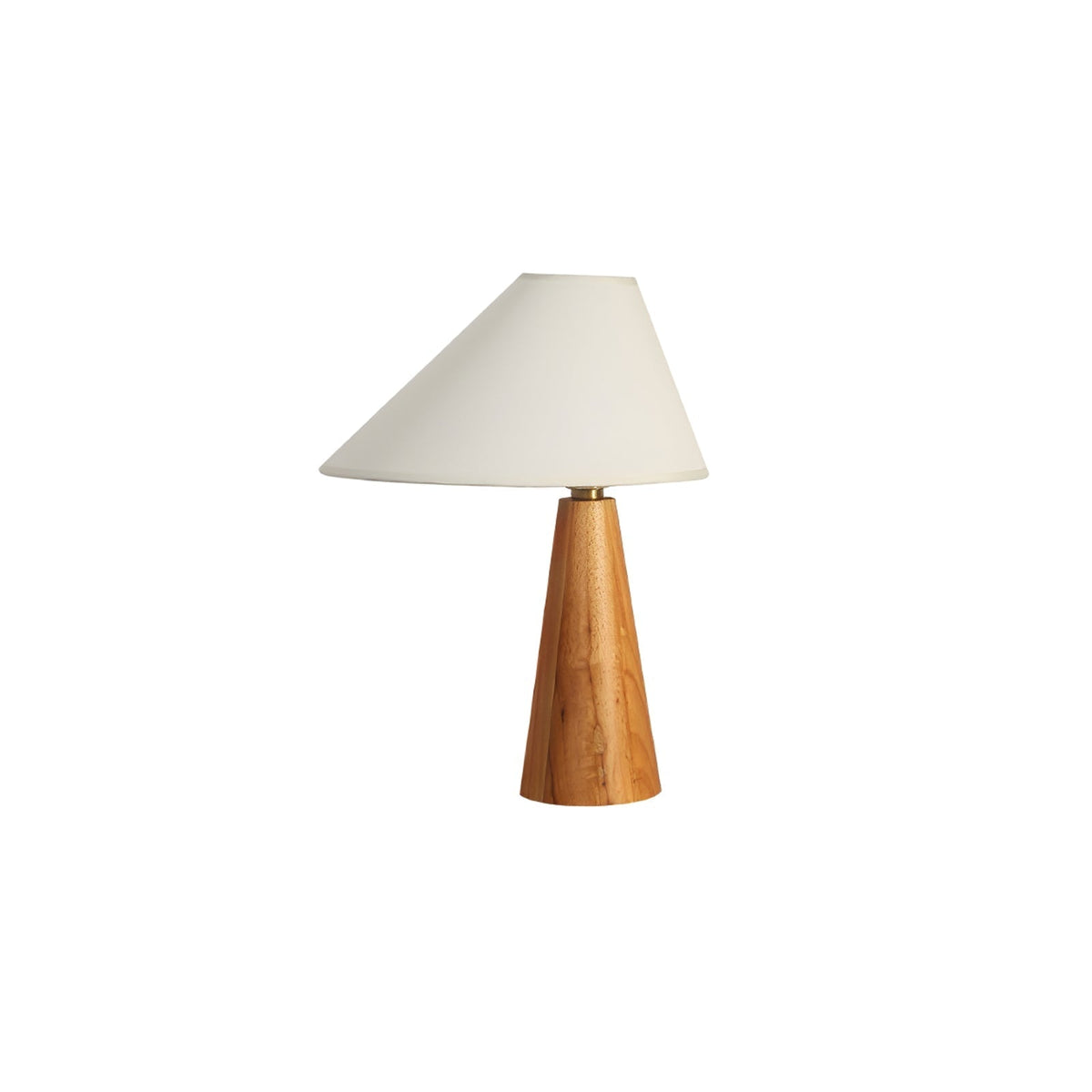Mirose Wood Fabric Rustic Table Lamp