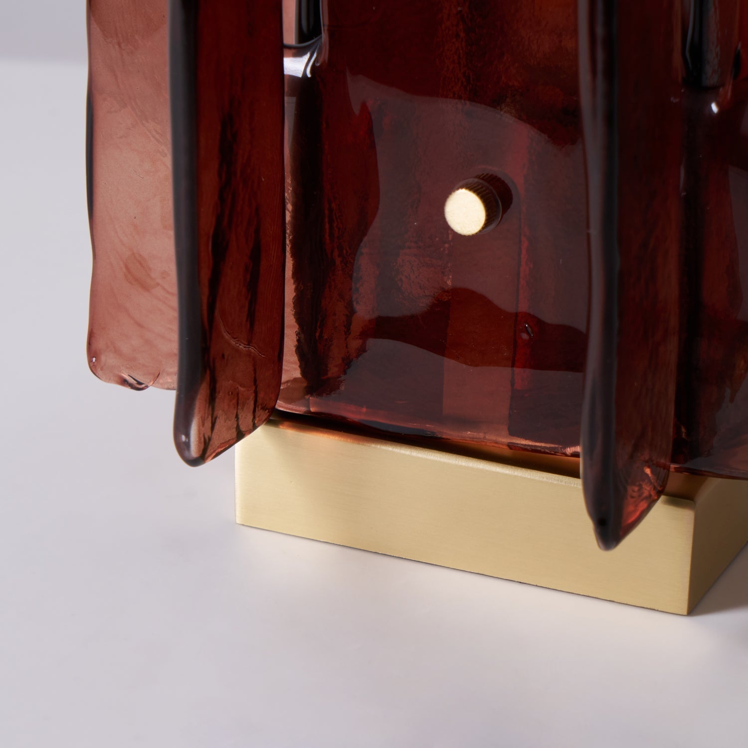 Avlaear Artisan Glass Desk Lamp