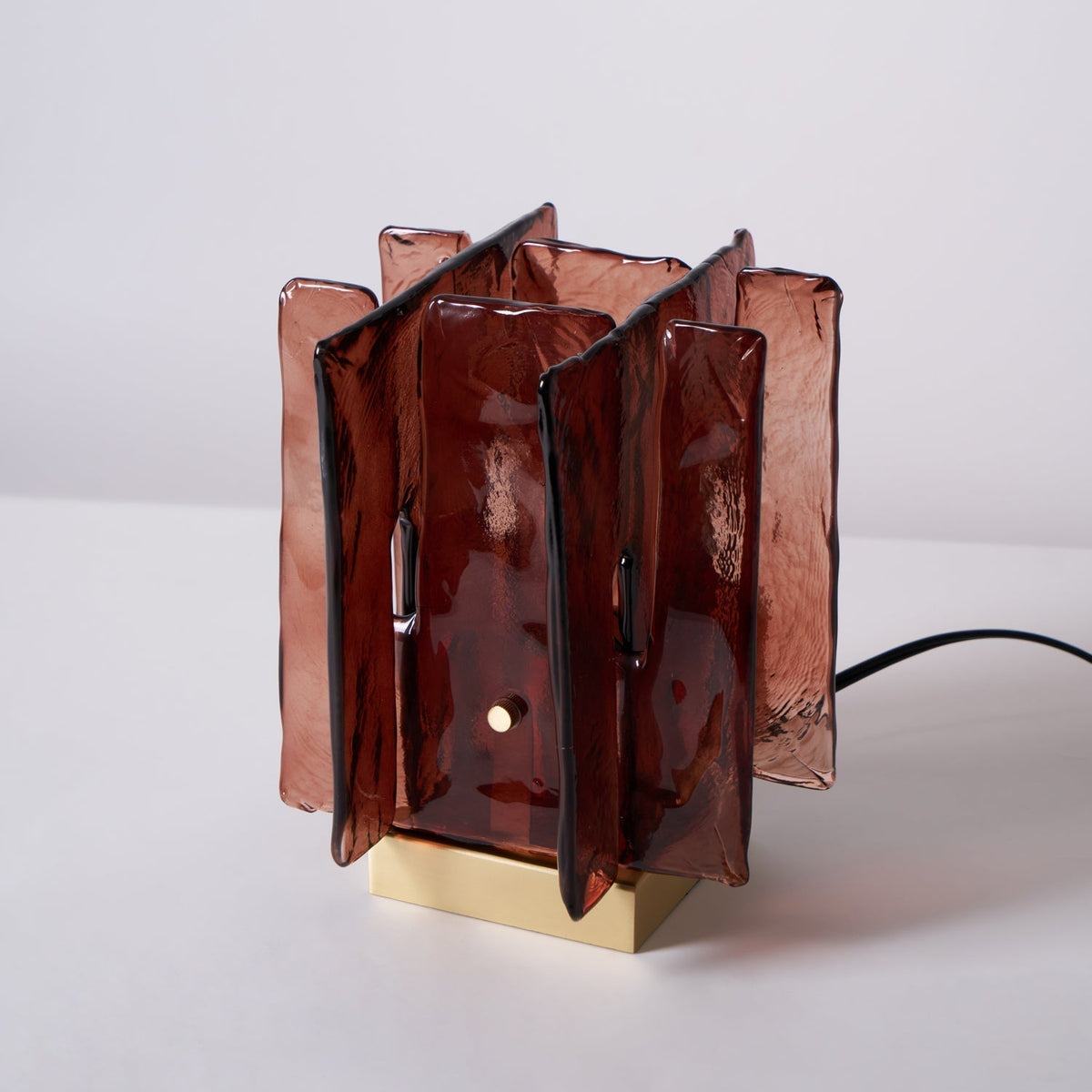 Avlaear Artisan Glass Desk Lamp