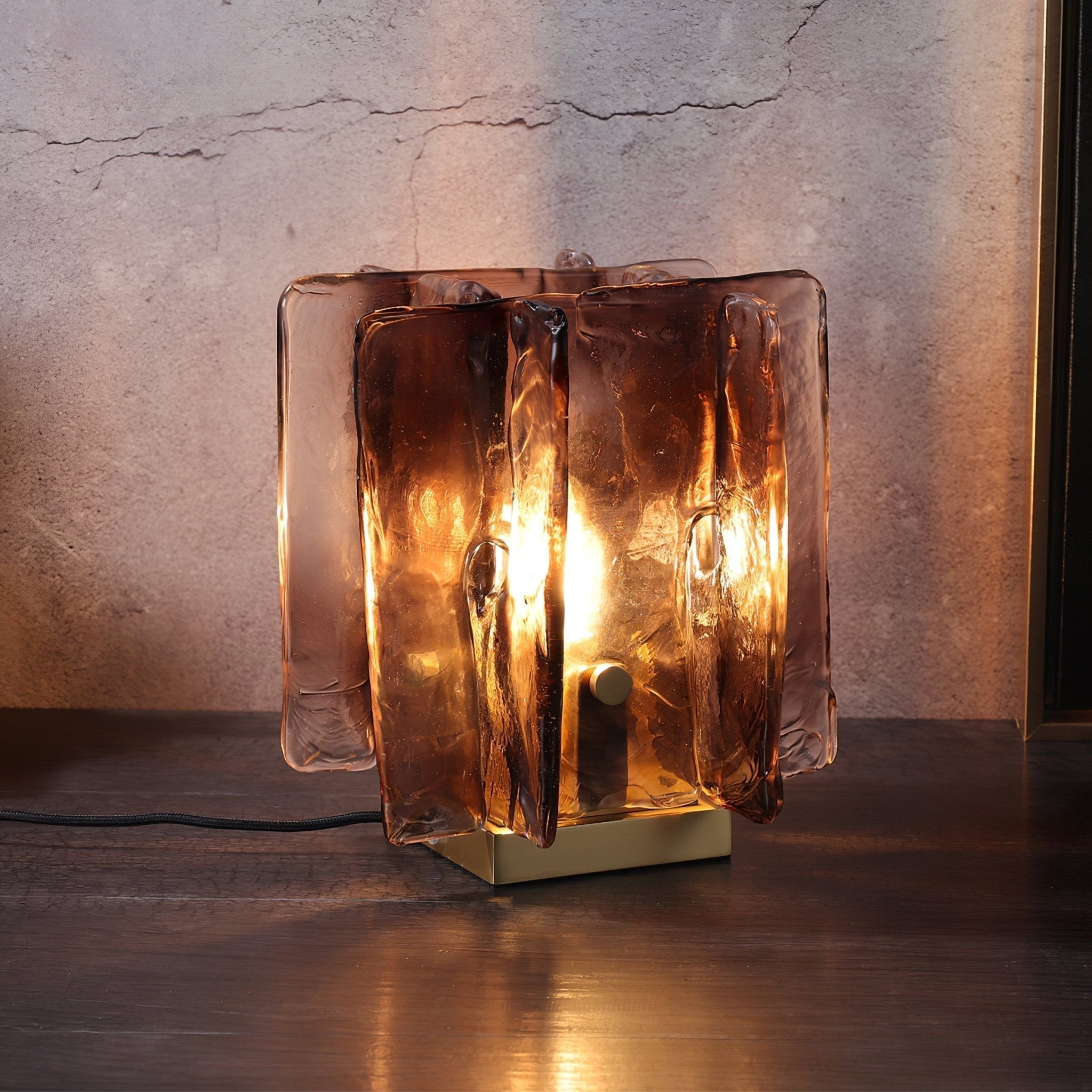 Avlaear Artisan Glass Desk Lamp