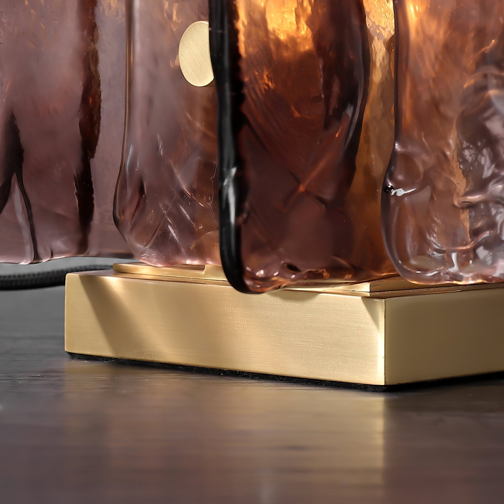Avlaear Artisan Glass Desk Lamp