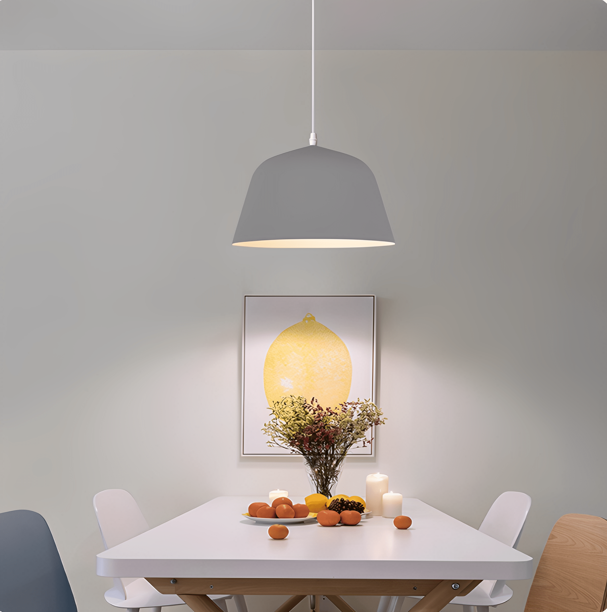 Ambit Minimalist Metal Pendant Light
