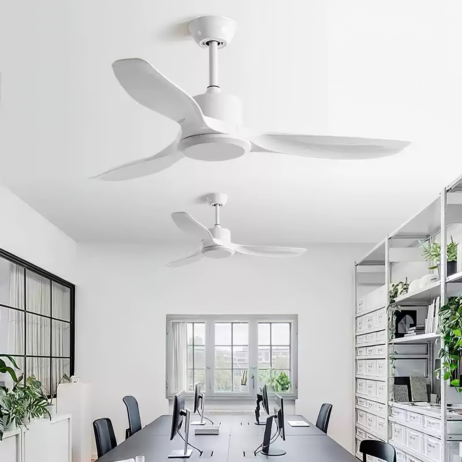 Arlo Minimalist Wood Ceiling Fan Light