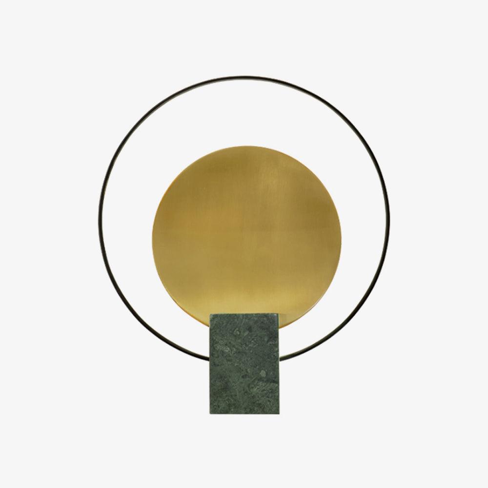 Lirixy Marble Geometric Table Lamp