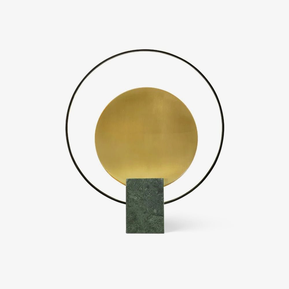 Lirixy Marble Geometric Table Lamp