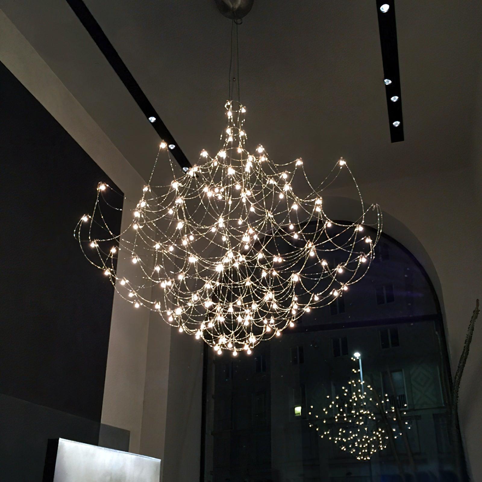 Wesrin Chandelier Stainless Steel Wire Firefly