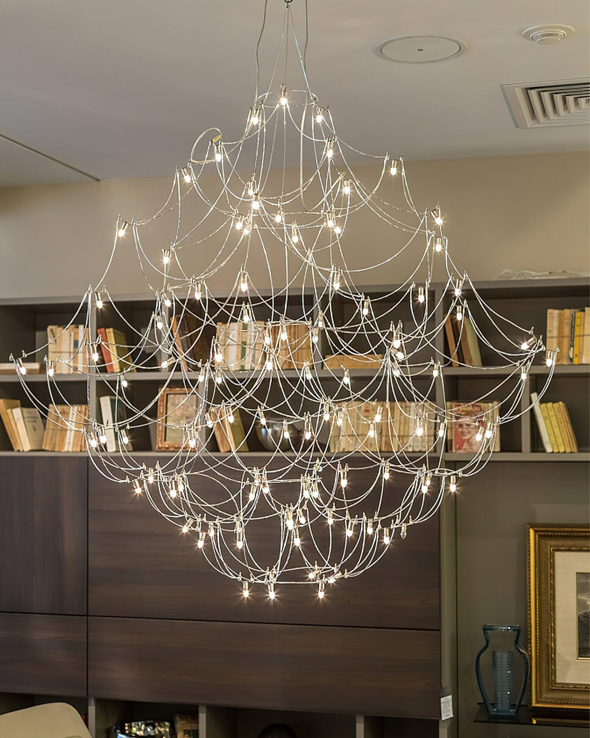 Wesrin Chandelier Stainless Steel Wire Firefly