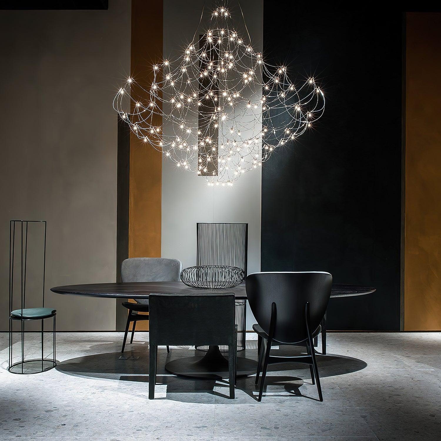 Wesrin Chandelier Stainless Steel Wire Firefly