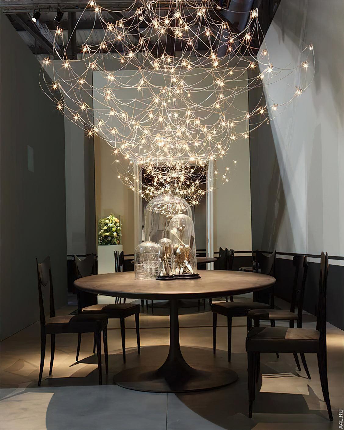 Wesrin Chandelier Stainless Steel Wire Firefly