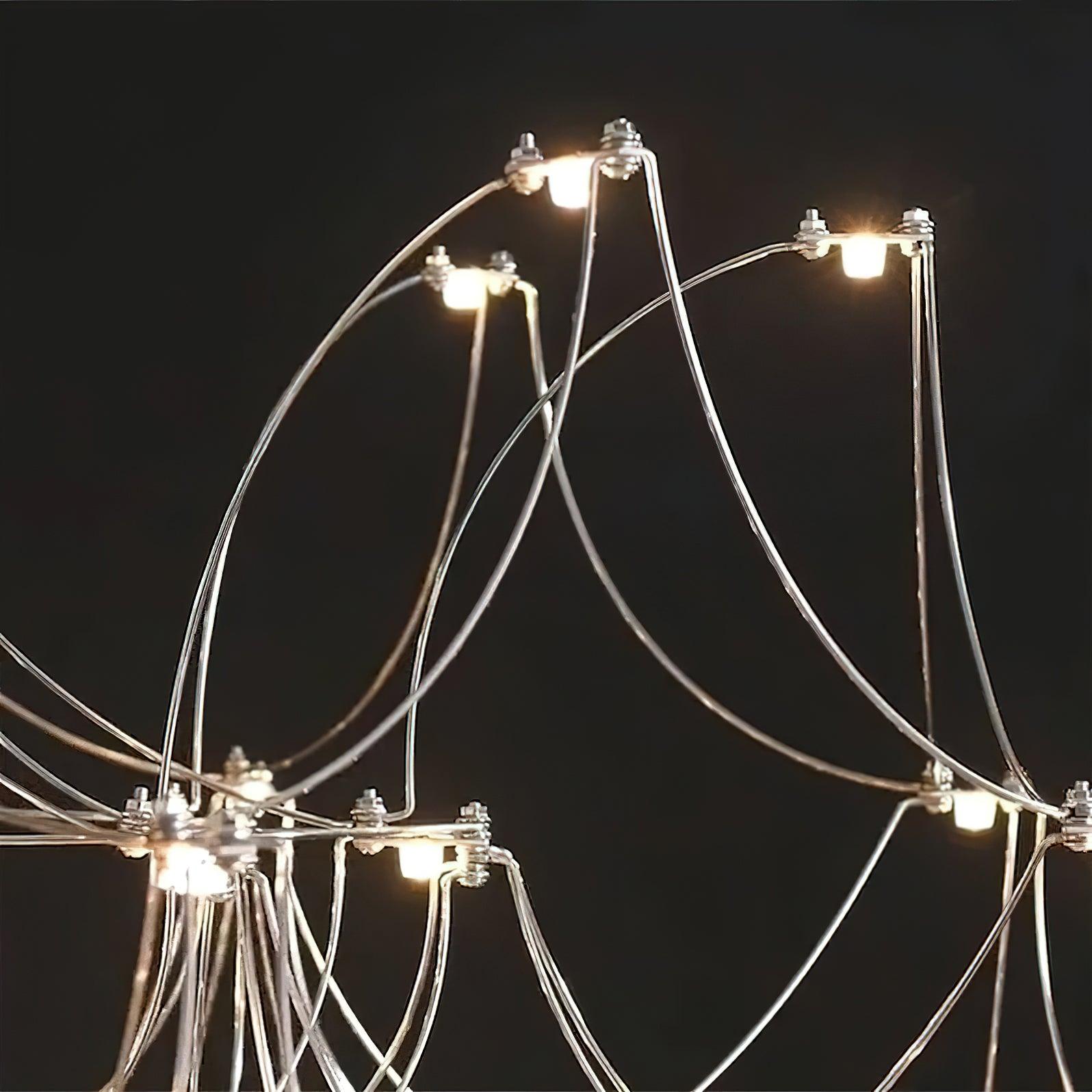 Wesrin Chandelier Stainless Steel Wire Firefly